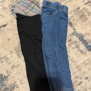 Kids' Black and Blue Pants